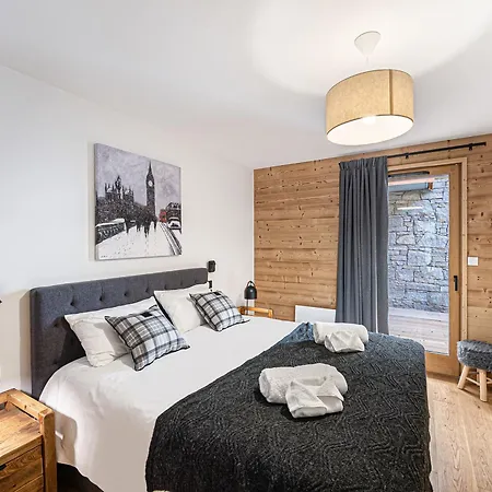 Moderne Pres Des Pistes Avec Grande Terrasse, 4 Chambres, 3 Salles De Bain - Le Bettaix - Fr-1-570-46 Praranger