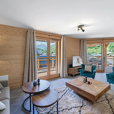 Moderne Pres Des Pistes Avec Grande Terrasse, 4 Chambres, 3 Salles De Bain - Le Bettaix - Fr-1-570-46 Apartamento *